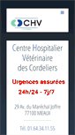 Mobile Screenshot of chvcordeliers.com